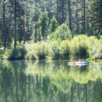 Kayak on Legacy pines pond